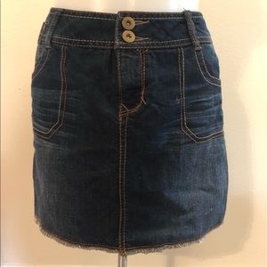 SO Denim Mini Jean Skirt NWOT (Juniors 11)